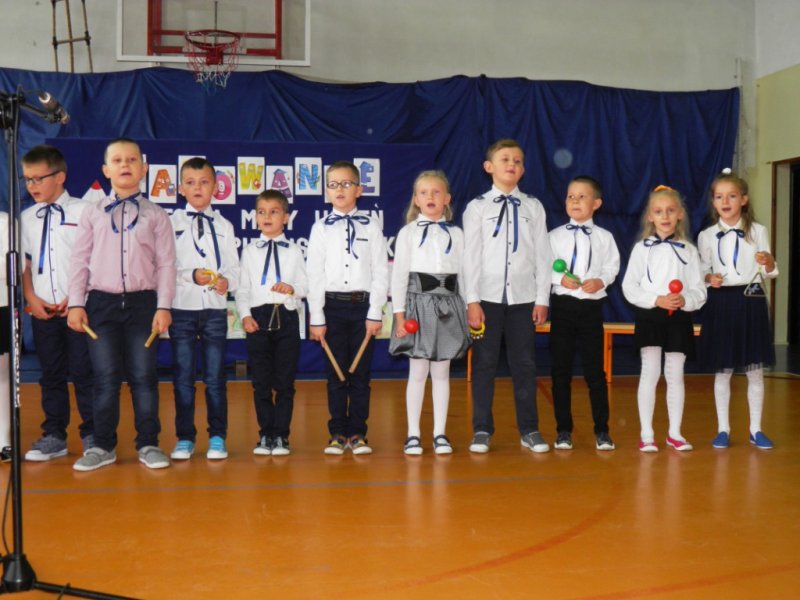 Pasowanie na ucznia klasy I.